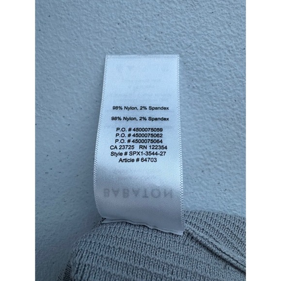 Babaton Ribbed Tube Top Women's XXS Gray Sleeveless Knit Casual Cute - Picture 4 of 6